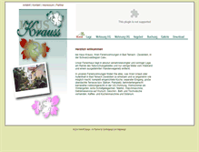 Tablet Screenshot of hauskrauss.de